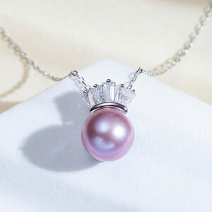 紫パールティアラネックレス700